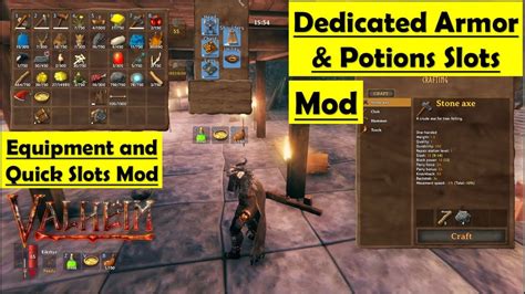equipment and quick slots.